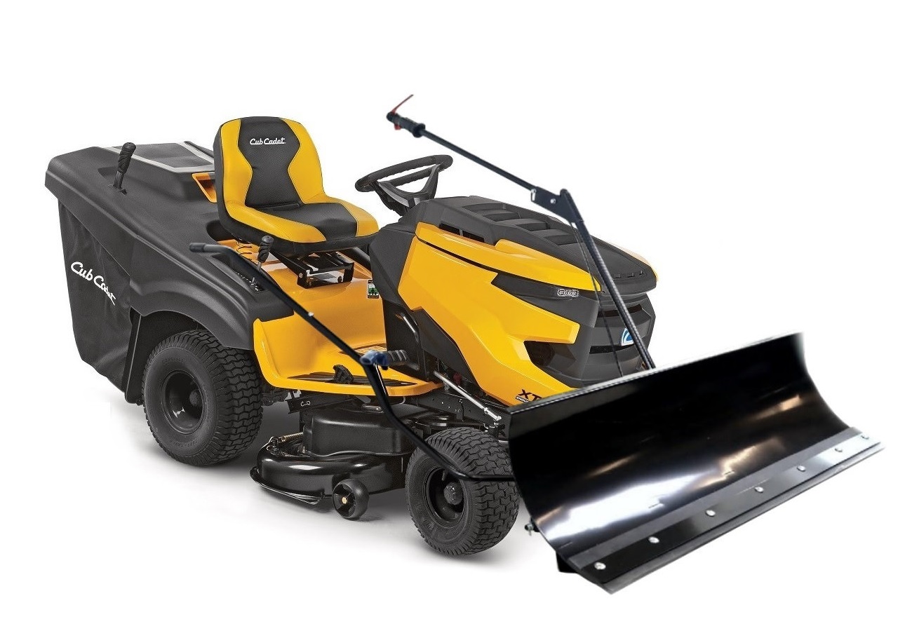 AUFM-0051.jpg Cub Cadet XT2 PR95 Rasentraktor mit Schneeschild 120 Plus – Bild 1
