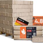 Holzbriketts RUF Original Red - Hartholzbriketts Palette 960 kg (96x10 kg) - Premium Briketts für Kamin