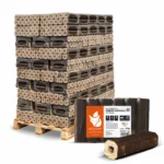 Heizfuxx PiniKay Octagon Holzbriketts Hartholz 960 kg (96 x 10 kg) 1 Palette