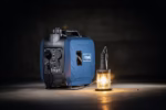 1600-W-Generator – Kraftstoffe SP95 und SP98 – 6 Stunden Laufzeit – L 52 x B 27 x H 44 cm – Scheppach SG2500i – Bild 2